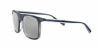 Picture of A|X ARMANI EXCHANGE Men's AX4102S Square Sunglasses, Shiny Blue/Silver Mirrored, 56 mm