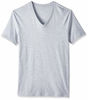 Picture of A|X ARMANI EXCHANGE Men's Basic Pima V Neck Tee, Heather Grey, X-Large