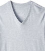 Picture of A|X ARMANI EXCHANGE Men's Basic Pima V Neck Tee, Heather Grey, X-Large