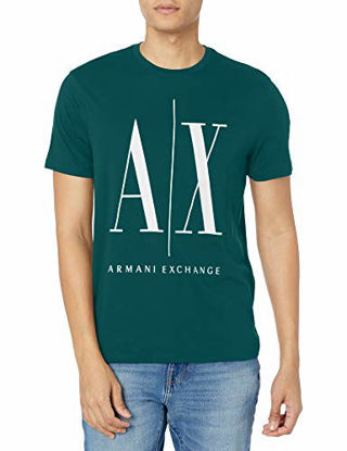Picture of A|X ARMANI EXCHANGE Men's Icon Graphic T-Shirt, Sea Moss, XS