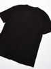 Picture of A|X ARMANI EXCHANGE mens Crew Neck Logo Tee T Shirt, Quilted Logo Black, Medium US