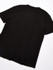 Picture of A|X ARMANI EXCHANGE mens Crew Neck Logo Tee T Shirt, Quilted Logo Black, X-Large US