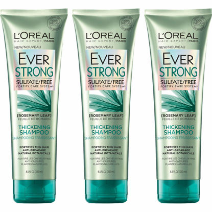 Picture of L'Oreal Paris Hair Care Everstrong Sulfate Free Thickening Shampoo, 3 Count