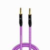 Picture of 1/4 TRS" Male to 1/4" TRS Male - 10 Feet - Purple - 1/4 (6.35mm) Stereo Balanced Male to Male Connector for Powered Speakers, Audio Interface or Mixer for Live Performance & Recording