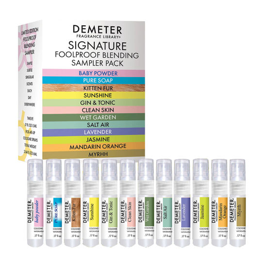 GetUSCart Demeter Fragrance Signature Blending Perfume Sampler