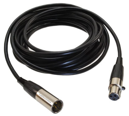 Picture of CablesOnline 10ft Mini-XLR 3-Pin Male to Mini-XLR 3-Pin Female Pro Microphone Cable, XM-010