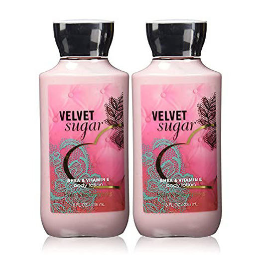 Picture of Bath and Body Works Velvet Suagr 2 Pack Super Smooth Body Lotion 8 Oz (Velvet Suagr)