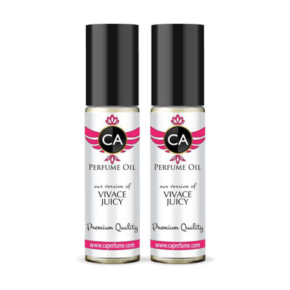 Picture of CA Perfume Impression of Joyous Juicy For Women Men Replica Version Eau de Fragrance Dupes Concentrated Long-Lasting La Parfum Body Oil Refillable Couture Glass Bottle 0.3 Fl Oz/10ml-X2