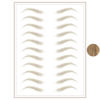 Picture of Brows by Bossy Studio & Co Temporary Eyebrow Tattoos Waterproof Eyebrow Stickers, False Tattoos Hair Like Peel Off Instant Transfer Brows For Women And Men