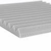 Picture of Acoustic Panels 1" X 12" X 12" - Acoustic Foam - Studio Foam Wedges - High Density Panels - Soundproof Studio Foam-Sound Foam Wedges (24 pack, Grey)