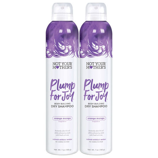 Picture of Not Your Mother's Plump for Joy Body Building Dry Shampoo, 7 Ounce, 2 count, for thin or lifeless hair