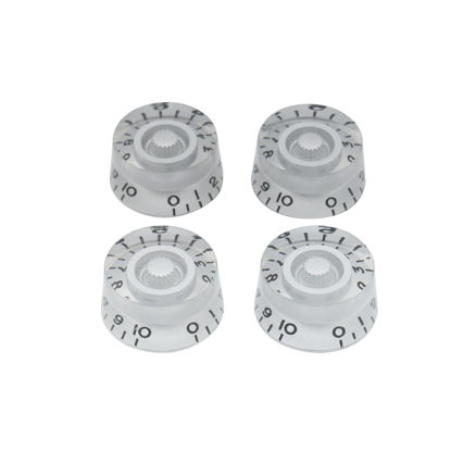 Picture of Musiclily Metric Size Speed Control Knobs for Epiphone Les Paul Style Electric Guitar (Pack of 4) (White Knob)