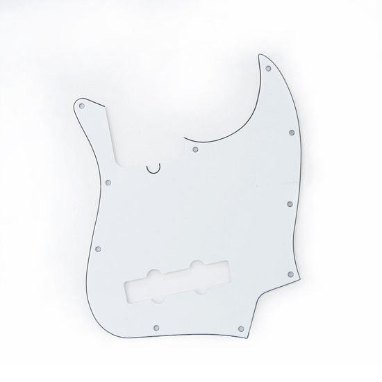 GetUSCart Musiclily Pro 10 Hole Jazz Bass Pickguard J Bass Pick Guards