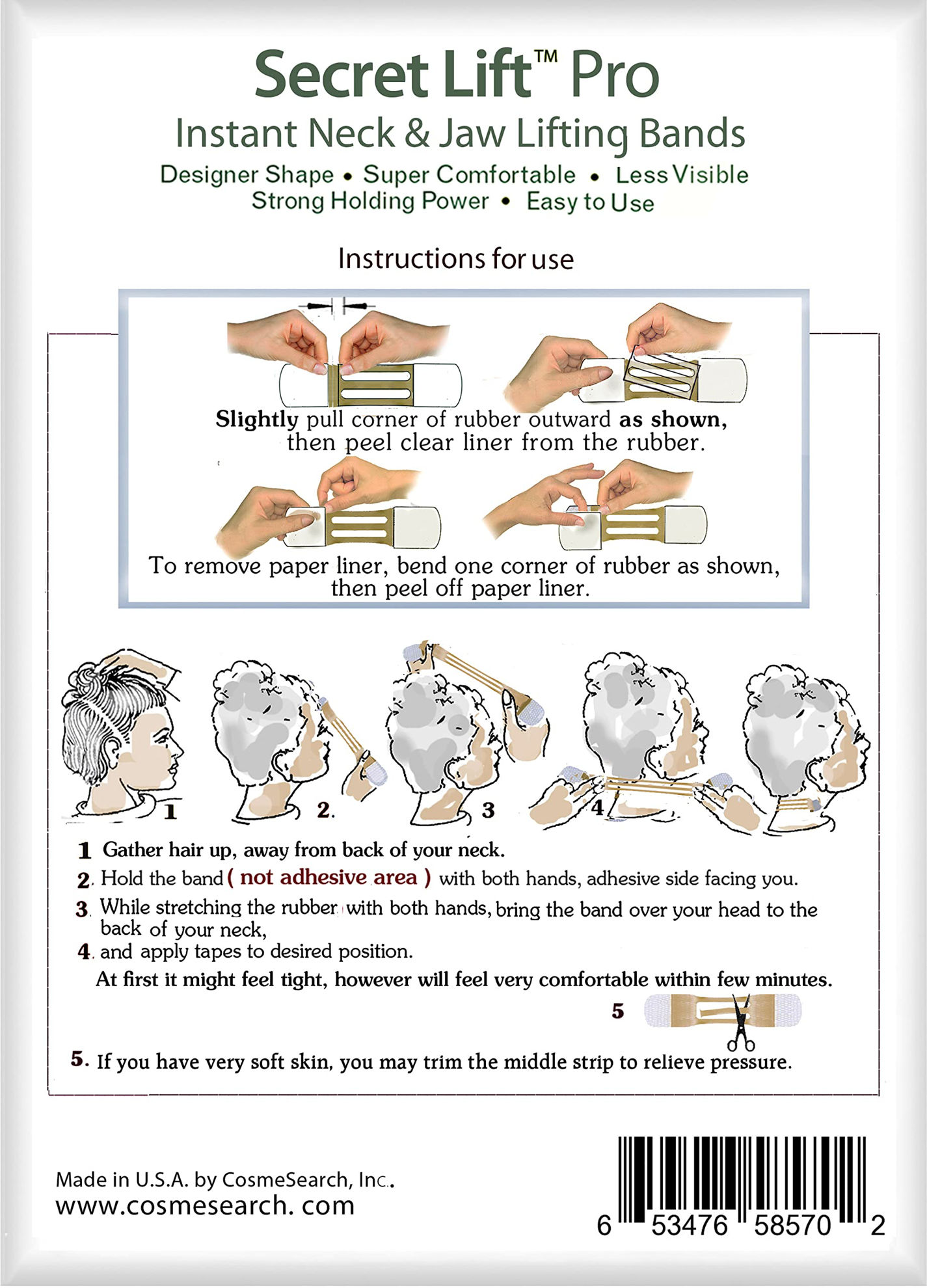 GetUSCart Ultra Secret Lift Pro Instant Neck Lift