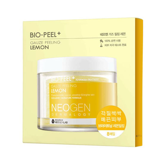 Picture of DERMALOGY by NEOGENLAB Bio-Peel Gauze Peeling Pads (Lemon, 8 pcs)