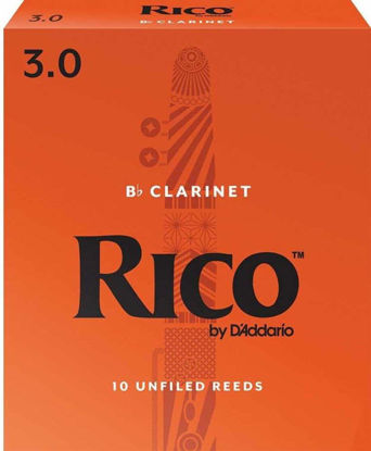 Picture of Rico Bb Clarinet Reeds Box of 10 3