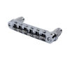 Picture of Guyker Guitar Tune-O-Matic Roller Saddle Bridge Replacement Part Compatible with Gibson Les Paul LP SG Style 6 String Electric Guitar - GM005, Chrome