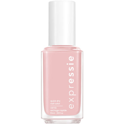 Picture of essie expressie Quick-Dry Nail Polish, 8-Free Vegan, Sk8 with Destiny, Pink, Keepin' It Wheel, 0.33 Ounce