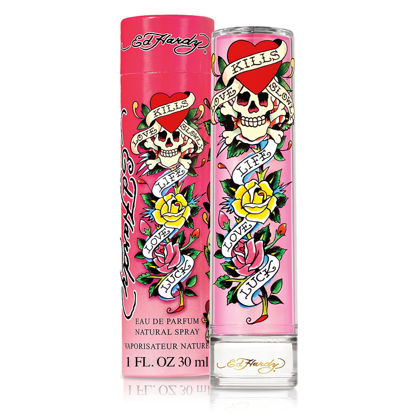 Picture of Ed Hardy Women's Perfume Fragrance by Christian Audigier, Eau De Parfum, 1 Fl Oz