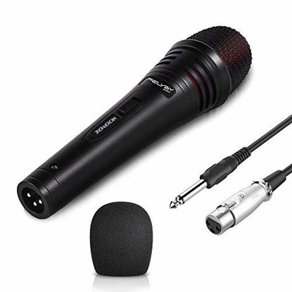 US 1~2 Pack 10Ft Wired Handheld Dynamic Microphone 1/4 Mic Party Speech  Karaoke