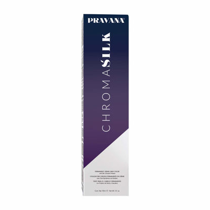 Picture of Pravana ChromaSilk Creme Hair Color - 8NTL Light Neutral Lowlight Unisex Hair Color 3 oz, pra19-8ntl