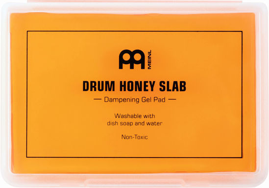 Picture of Meinl Cymbals Drum Honey Slab Large Dampening Gel Pad, Includes Storage Container, 1 Piece (MDHS)