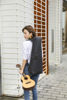 Picture of Glenmi Black Ukulele Case Bag for Both Soprano Concert Ukulele 21'' 23'' 24'',10mm Sponge Padded (Soprano/Concert)