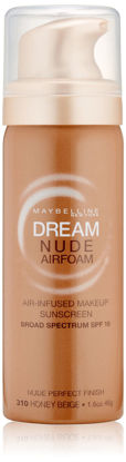 Picture of Maybelline New York Dream Nude Airfoam Foundation, Honey Beige, 1.6 Ounce