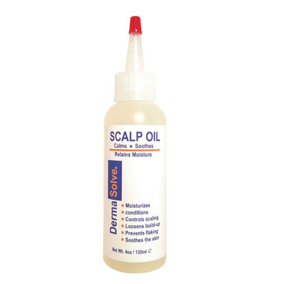 Picture of Dermasolve Psoriasis Scalp Oil Forumlated to Loosen Scaling Build-up, Moisturize, Condition, Prevent Flaking and Soothe the Scalp. (4.0 oz)