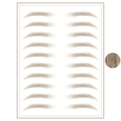 Picture of Brows by Bossy Studio & Co Temporary Eyebrow Tattoos Waterproof Eyebrow Stickers, False Tattoos Hair Like Peel Off Instant Transfer Brows For Women And Men