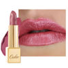 Picture of Oulac Metallic Pink Lipstick for Women, High Impact Lipcolor with Moisturizing Creamy Formula, Long Lasting, Vegan & Cruelty-Free, Full-Coverage Lip Color 4.3 g/0.15 oz (Cosmopolis(01))