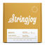 Picture of Stringjoy BB1050 Bright Brass Acoustic Guitar Strings, (Extra Light Gauge - 10-50)