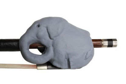 Picture of Classic Gray Things 4 Strings CelloPhant Cello / (French-style bow) Bass Bow Hold Teaching Aid Accessory