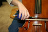 Picture of Classic Gray Things 4 Strings CelloPhant Cello / (French-style bow) Bass Bow Hold Teaching Aid Accessory