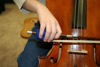 Picture of Classic Gray Things 4 Strings CelloPhant Cello / (French-style bow) Bass Bow Hold Teaching Aid Accessory