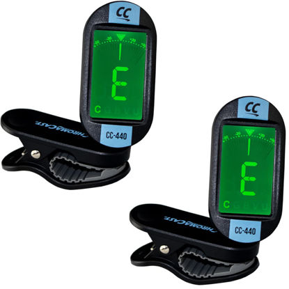 Picture of ChromaCast CC-440-DBL Daphne Blue Clip On Chromatic Tuner 2 Pack (CC-440-DB-2PK)
