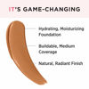 Picture of IT Cosmetics Your Skin But Better Foundation + Skincare, Tan Warm 44 - Hydrating Coverage - Minimizes Pores & Imperfections, Natural Radiant Finish - With Hyaluronic Acid - 1.0 fl oz