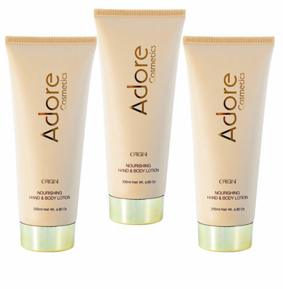Picture of ADORE COSMETICS | Nourishing Hand & Body Lotion - Origin - 6.8 Fl Oz | Anti Aging Luxury Lotion For Men and Women | With Shea Butter and Organic Plant Stem Cells For Skin Rejuvenation (3)