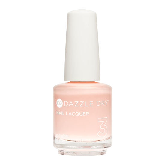 Picture of Dazzle Dry Nail Lacquer (Step 3) - Not Quite Nude - A full coverage peaches-and-cream nude. (0.5 fl oz)