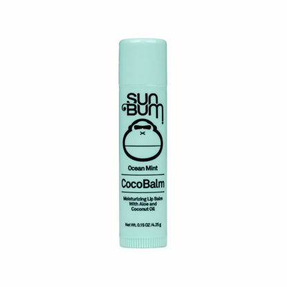 Picture of Sun Bum Ocean Mint Cocobalm | Hydrating Lip Balm with Aloe | Hypoallergenic, Paraben Free, Silicone Free,| 0.15oz Stick
