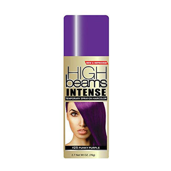 GetUSCart High Beams Intense SprayOn Hair Color Punky Purple 2.7