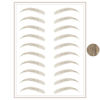 Picture of Brows by Bossy Temporary Eyebrow Tattoos Waterproof Eyebrow Stickers, False Tattoos Hair Like Peel Off Instant Transfer Brows For Women And Men | Natural Strokes, Shaping, Tint…