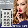 Picture of Magnetic Eyelashes with Eyeliner Kit - SevenCrown Magnetic Lashes Natural Looking with 4 Tubes of Magnetic Liner Upgraded,Waterproof,Long Lasting - 10 Pairs Reusable Magnetic Eyelash Kit with Applicator, Easy to Apply.