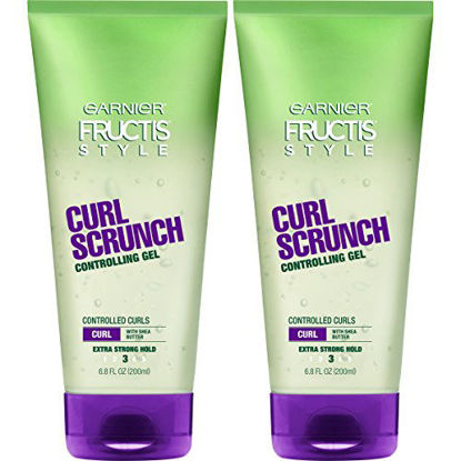 Picture of Garnier Hair Care Fructis Style Curl Scrunch Controlling Gel, 2 Count