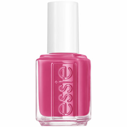 Picture of essie Nail Polish, Not Red-y for Bed Collection, Slumber Party-On, Bright Bold Pink with Cream Finish, 0.46 Ounce