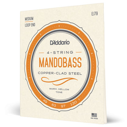 Picture of D'Addario J79 Copper Mandobass Strings, 49-130
