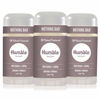 Picture of Humble Brands All Natural Aluminum Free Deodorant Stick for Women and Men, Lasts All Day, Safe, and Certified Cruelty Free, Patchouli and Copal, Pack of 3
