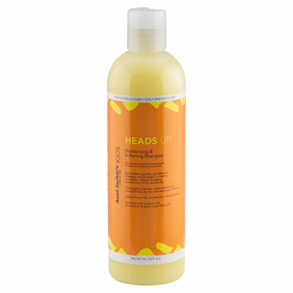 Picture of Aunt Jackie's Kids Heads Up Moisturizing and Hair Softening Shampoo for Naturally Curly, Coily and Wavy Hair, 12 oz