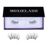 Picture of MoxieLash Magnetic Eyelashes - Cheeky Lash | Reusable Magnetic Lashes, No Glue or Alcohol, Mid-Gam Wispy - 3D Volume & Soft Curl - Airy & Fanned Look, Professional Faux False Eyelashes, Silk - 1 Pair