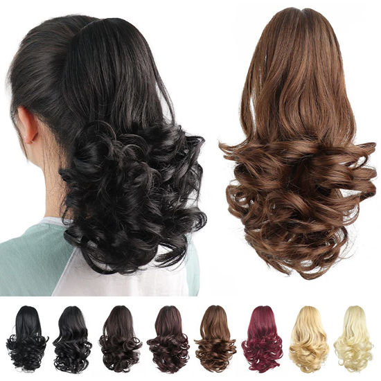 Cutesy High Puffy Pigtail Extensions (Brown)'s Code & Price